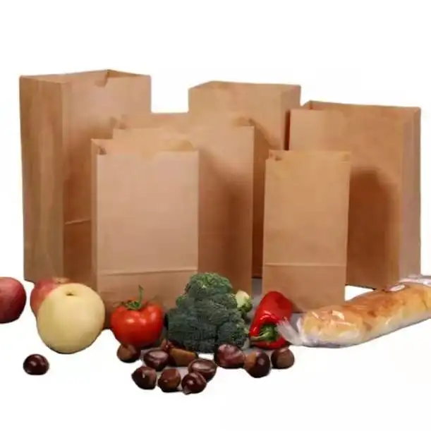 paper bag wholesale price 2024 NEW product kraft paper bag factory
