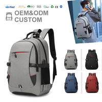 Compartimento para computadora portátil acolchado e impermeable para hombres, mochila para computadora portátil duradera con estampado personalizado para estudiantes universitarios y adolescentes