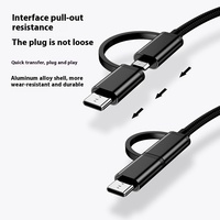 Adaptateur Type-c + Micro 2-en-1 Interface vers USB Convient pour les téléphones mobiles à interface Micro USB et Type-c Fonctions OTG pour tablettes