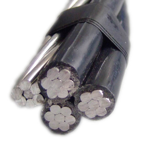 PVC Insulated Aerial Bundle Overhead Quadruplex Duplex Aluminum ABC <b>Cables</b> Price List <b>Power</b> <b>Cable</b> Abc <b>Cables</b> Price List 33kv Abc - Product Image 1