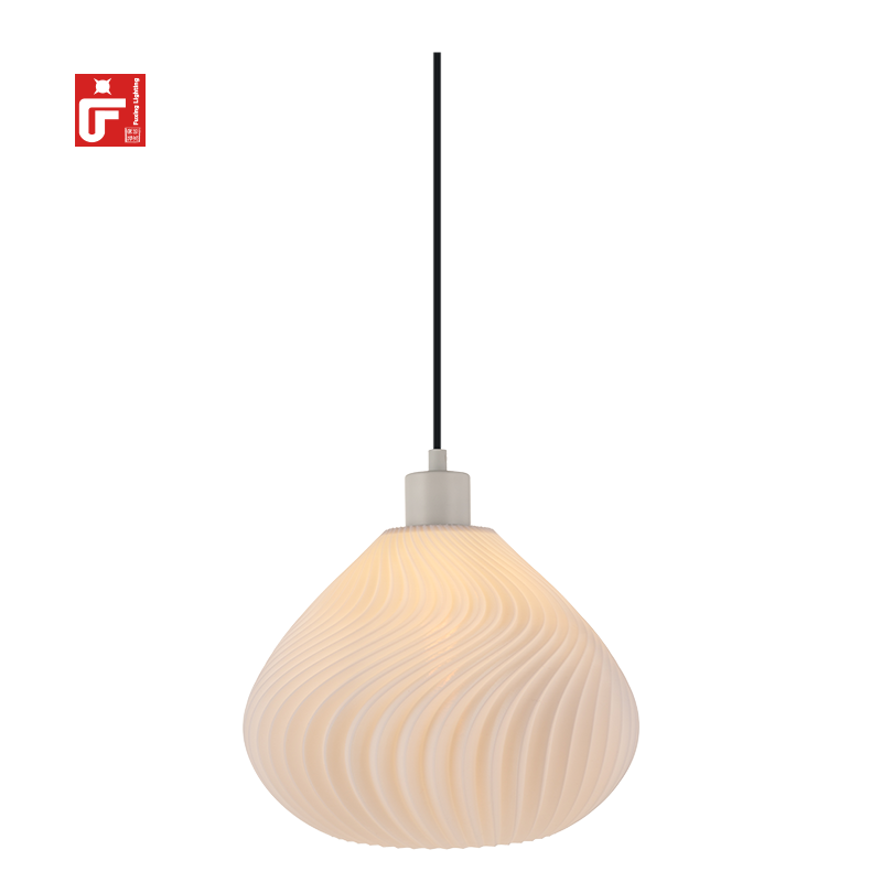 White+3D lampshade 1.5m braided wire suction top plate