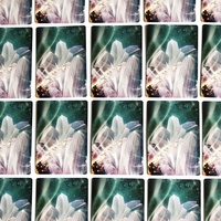 Jeu de cartes de tarot solitaire personnalisé avec impression à chaud métallique, cartes oracle, papier écologique, boîte de protection Ciel et Terre