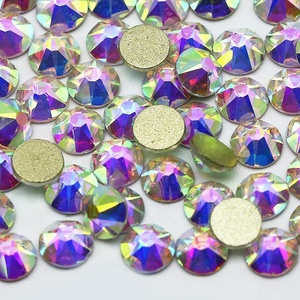 Fábrica 16 corte 2088 diamantes de imitación Crystal <span class=keywords><strong>AB</strong></span> <span class=keywords><strong>8</strong></span> + <span class=keywords><strong>8</strong></span> Glass Rhinestone Non Hot Fix Flat Back para Nail Art - Product Image 1