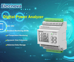 Dispositivo de Monitoreo de Energía por Subcircuitos para Facturación Digital de Edificios, Medidor de Energía de 4 Vías Montado en Riel DIN PD - Product Image 4