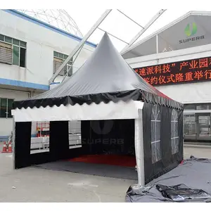 5 M Pagoda Tenda untuk Rental Gazebo Luar Ruangan Canopy Tenda untuk Acara