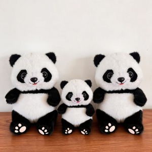 Muñeco de Peluche Panda Premium con Diseño Bordado, Forro de Malla de Algodón PP - Fábrica de Bolsas con Temática China, Venta al por Mayor para Tiendas de Regalos - Product Image 5