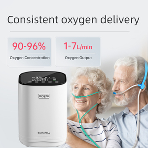 Fabrieksgroothandel SANTAFELL Nieuwe Stijl Mini Zuurstofconcentrator CE Gecertificeerd 1L Zuurstofcapaciteit Veilig Draagbaar Gebruik Zonder Toezicht W-23W - Product Image 2