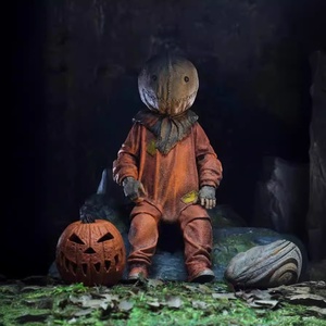 NECA 56048 Don't Mess with Kids Sam Halloween Pumpkin <span class=keywords><strong>Man</strong></span> <span class=keywords><strong>Movie</strong></span> Action Figure in PVC da 7 pollici con Scatola Colorata - Product Image 5