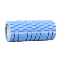 Venta al por mayor rodillos de espuma de Yoga de rejilla de alta densidad 33cm 45cm EVA + rodillo de masaje de material PVC Premium para ejercicio