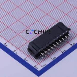 430452012 Wire-to-Board Pin Header Through hole Component (THT),P=3mm Connector 2x10P 3mm Through Hole Micro-Fit (MX 3.0) - Product Image 2