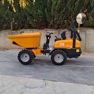 Petit camion benne de chantier diesel 4x4 pour le transport de paillis et de <span class=keywords><strong>terre</strong></span> de surface dans les travaux d'aménagement paysager - Product Image 4