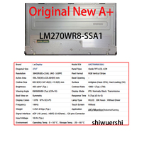 Écran LCD d'origine neuf A+ 27 pouces LM270WR8 SSE1 SSA1 SSA2 SSB1 SSC1 SSD1 pour moniteur AIO, panneau d'affichage industriel et de jeu