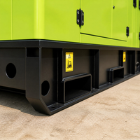 Groupe électrogène diesel 94 kVA de qualité industrielle, faible bruit, triphasé 400 V, groupe électrogène électrique