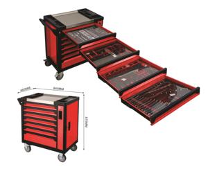 Ensemble d'outils <span class=keywords><strong>de</strong></span> réparation automobile <span class=keywords><strong>de</strong></span> 300 pièces, certifié CE, avec 7 tiroirs, en acier robuste, coffre à outils roulant/ <span class=keywords><strong>chariot</strong></span>/ <span class=keywords><strong>chariot</strong></span> <span class=keywords><strong>de</strong></span> rangement OEM - Product Image 5