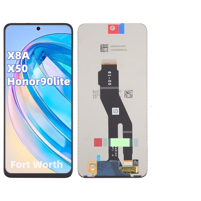 Fort Worth 100% Tested X8A Incell Display Screen Replacement for Honor 90 X7B X8B X9B X8A X50 90lite with 1 Year Warranty