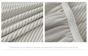 Copritestata <span class=keywords><strong>Universale</strong></span> Elastico in Maglia Jacquard Multimisura, Copertura Antipolvere, Rinnovamento e Restauro <span class=keywords><strong>Testata</strong></span> <span class=keywords><strong>Letto</strong></span> - Product Image 5