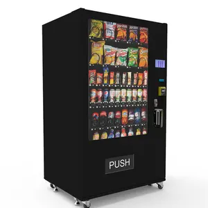 Alemanha Padrão personalizado Combo bebida Vending Machine para alimentos e bebidas Água Vending Machine com Verificação de Idade