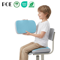 Coussin rectangulaire en mousse à mémoire de forme imprimé sur mesure, coussin anti-fatigue confortable, coussin de siège solide et durable pour tabouret d'enfant