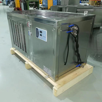 Équipement de restauration Refroidisseur d'eau 100L Boulangerie Pain Pâte Mélange Refroidissement Refroidisseur d'eau pour pain 100L Refroidisseur mural