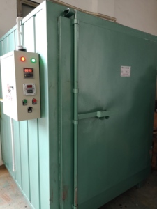 Eléctrico pequeño de recubrimiento en polvo de horno de secado industrial curado pruebas de laboratorio : - Product Image 3