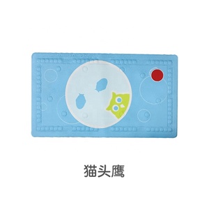 Tapis de bain pour bébé en PVC antidérapant multifonctionnel moderne, motif mignon, tapis de douche pour enfants, fabriqué à la machine pour la sécurité des enfants - Product Image 2
