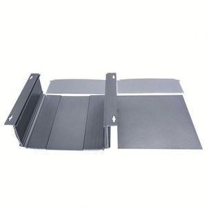 EBM Aluminum Alloy Extrusion <b>Enclosure</b> Instrument Case Customization Wall Mount Metal Split Electric Amplifier Housing IP54 - Product Image 2