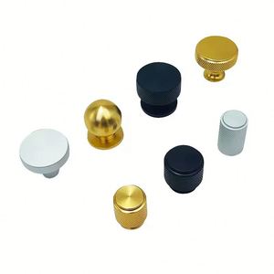 Tiradores Redondos de Diseño Moderno en Aleación de Aluminio Ecológicos para Muebles, Armarios, Puertas de Cocina, Dormitorios y Baños - Product Image 1