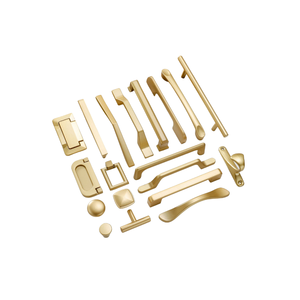 Golden European Antique Drawer Wardrobe Cabinet Pull Ring Zinc Alloy Furniture Handle - Product Image 4