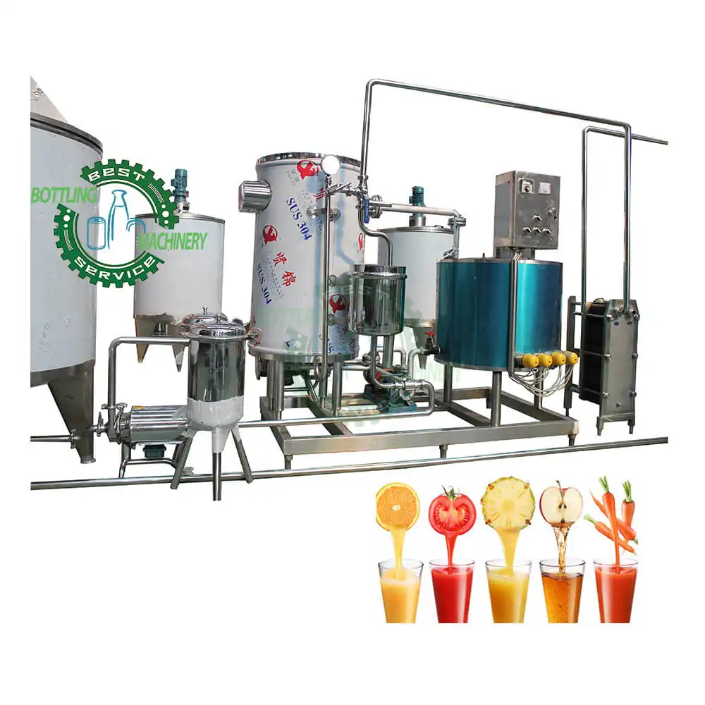 500L/H 1000L/H 1ton/h 0.5ton/saat komple konsantre taze doğal meyve aromalı meyve suyu üretim hattı tesisi UHT sterilizatör