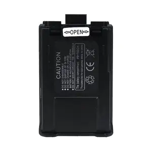 PB-75DCH宝丰5R电池盒黑色加长6x AAA电池盒外壳，适用于UV5R UV5RB UV5RE便携式对讲机