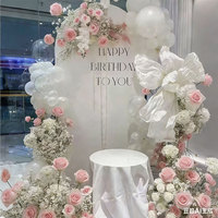 Flores Artificiales Realistas ODIS para Todas las Estaciones, Protegidas Contra Rayos UV, de Poliéster, Para Decoración de Jardín, Balcón y Exteriores