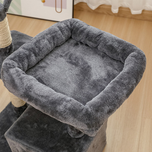 Penjualan terlaris grosir kayu ukuran besar hewan peliharaan rumah menara Kondominium pohon kucing - Product Image 3