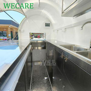 WECARE <span class=keywords><strong>Mobile</strong></span> Bar Foodtruck rimorchio completamente attrezzato Dessert Hot Dog gelato caffè carrello Mini Fast Food con cucina completa - Product Image 6