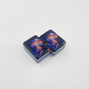 Fournitures de Mahjong : Tuiles de Mahjong uniquement, tuiles de Mahjong en acrylique de luxe gravées à 4 couches, format voyage - Product Image 1