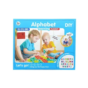 Kinderen Leuk Spel Speelgoed Onderwijs Studie Leren Abcd 26 Engelse Woorden Letters Puzzel Doos Set Voor Kinderen