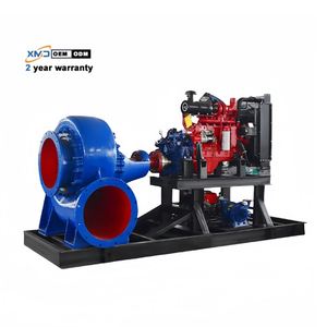 ปั๊มน้ำแบบดูดเดี่ยวแนวนอน Hw แบบเปลือกเดี่ยว ขนาดเส้นผ่านศูนย์กลางใหญ่ อัตราการไหลสูง ปั๊มน้ำแบบไหลผสมที่ไม่ก่อให้เกิดการอุดตัน - Product Image 1