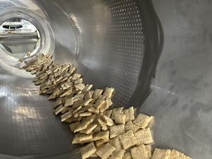 200 kg/giờ Hoàn toàn tự động thép không gỉ chay Đậu Nành Máy chế biến thịt đậu nành khối đùn - Product Image 3