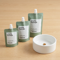 Pochettes souples autoportantes durables avec bec verseur, qualité alimentaire, étanches à l'humidité, pour vodka, eau minérale, bière, champagne et autres boissons, personnalisables