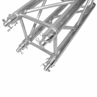 Estructura de Iluminación Portátil de Aleación de Aluminio de 290x290x3000mm para Soporte de Fondo de Boda