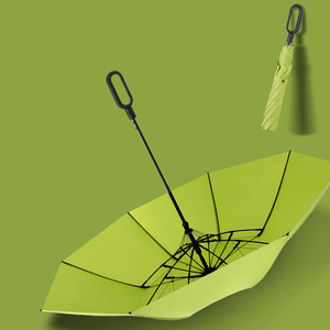 Nouveau double pli anneau boucle <span class=keywords><strong>parapluie</strong></span> hommes pliage automatique grand renforcé résistant à la <span class=keywords><strong>tempête</strong></span> femmes logo publicité <span class=keywords><strong>parapluie</strong></span> - Product Image 5