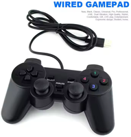 PC-208 manette de jeu filaire USB Joystick pour PC ordinateur portable Arcade Vibration Gamepad pour PC Gaming Controle