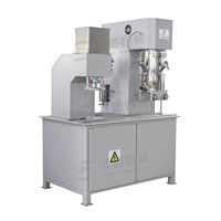 Mixer Vakum Laboratorium 5L Tipe Double Planetary untuk Saus Makanan dan Bahan R&D dengan Viskositas Tinggi