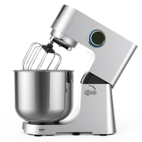 Batteur sur socle professionnel 12L 2000W, 8 vitesses, tête inclinable, en aluminium moulé sous pression, mélangeur planétaire commercial, appareil de cuisine