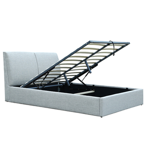 <span class=keywords><strong>Lit</strong></span> double design moderne Willsoon avec rangement tête <span class=keywords><strong>de</strong></span> <span class=keywords><strong>lit</strong></span> rembourrée souple cadre en <span class=keywords><strong>bois</strong></span> <span class=keywords><strong>pour</strong></span> le salon - Product Image 2