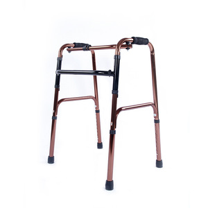 Aide à la marche à quatre pattes, réglable en hauteur, légère et pliable, pour personnes âgées et handicapées, soutien à la mobilité - Product Image 4