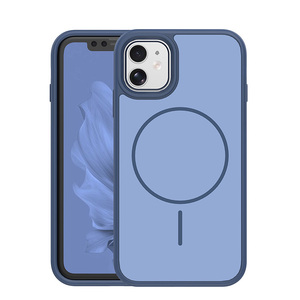 Nuova Custodia Protettiva Antiscivolo Opaca per Fotocamera, in TPU e PC, con Ricarica Wireless e Bumper Magnetico per <span class=keywords><strong>iPhone</strong></span> <span class=keywords><strong>11</strong></span>, Colore <span class=keywords><strong>Arancione</strong></span> - Product Image 5