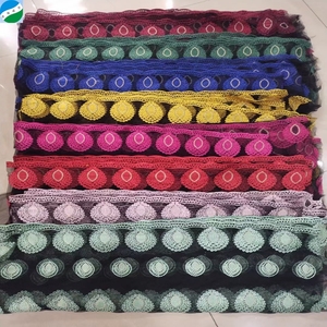 Hàng Bán Vải Thêu Váy Cưới Lưới 3d 100% Polyester Thiết Kế Mới - Product Image 3