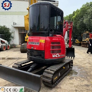 รถขุดขนาดเล็ก YANMAR VIO35 มือสอง 3.5 ตัน พร้อมหัวจับไฮดรอลิกแบบ Quick Coupler มีสินค้าในสต็อก VIO30 VIO50 VIO55 สำหรับงานก่อสร้าง ลดราคาพิเศษ - Product Image 3