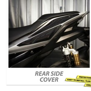 Nouvelles protections latérales arrière en caoutchouc pour moto Yamaha AEROX ancien modèle - Product Image 2