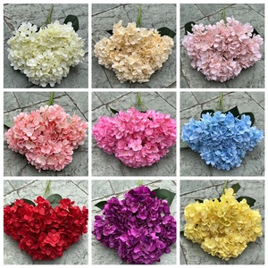 Ingrosso: Mini Ortensie Francesi <span class=keywords><strong>Rosa</strong></span> a 5 Teste per Matrimoni, Eventi e Decorazioni Domestiche - Product Image 6
